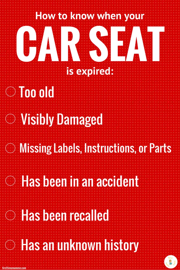 can you use expired car seat base