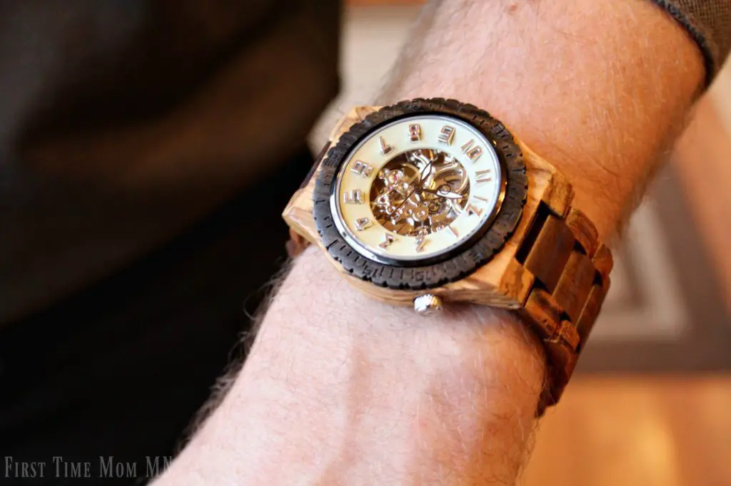 JORD Mens Watch Zebrawood