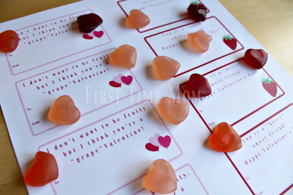 Valentine Free Printables Fruit Snacks