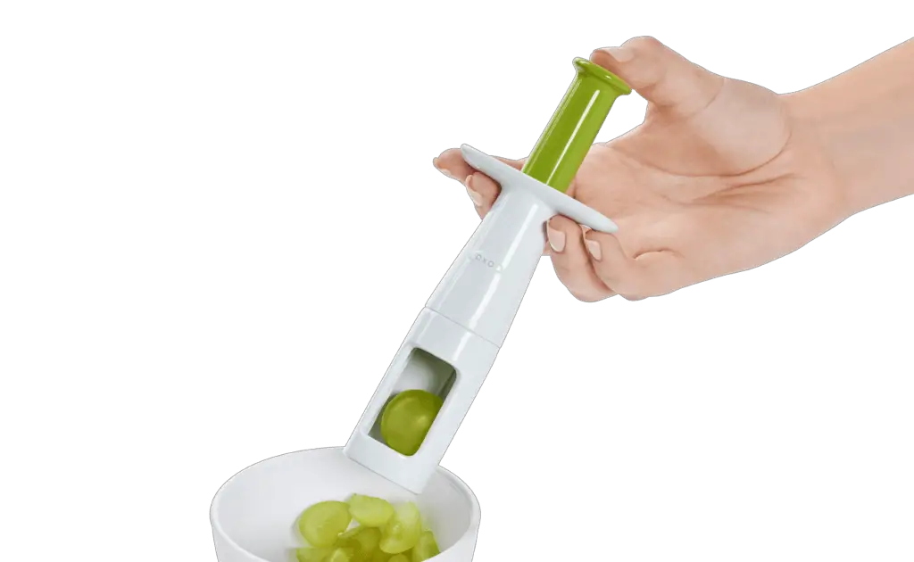 5 Toddler Feeding Tools You Need in Your Kitchen - OXO Tot Grape Cutter