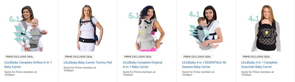 Amazon Prime Day Lillebaby 