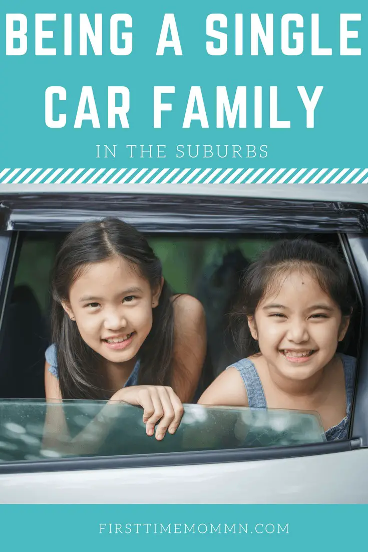 How to be a single car family and live in the suburbs? Save money, save the environment with these tips and tricks on how your family can do life with only one car.