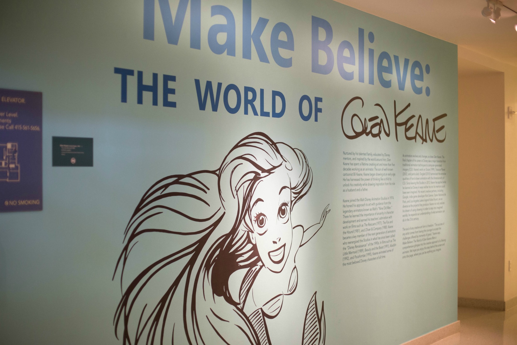 Walt Disney Family Museum Glen Keane Exhibit