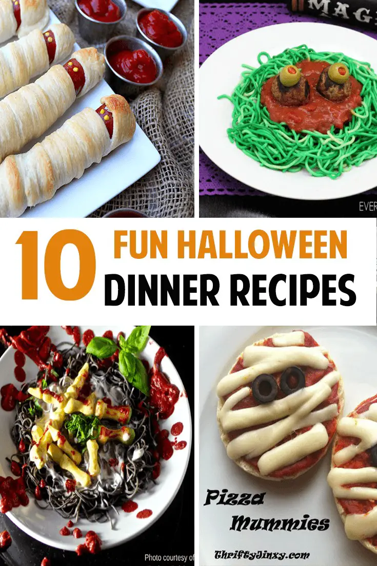 Fun Halloween Dinner Ideas Bert Anderson Me Before Mom