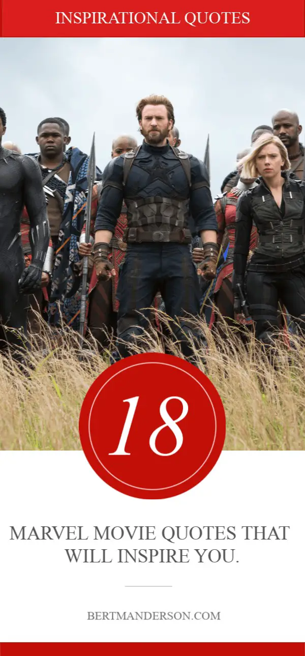 18 inspirerende citater fra Marvel movies # marvel # citater #inspirationalcitater #marvelmovies # avengers