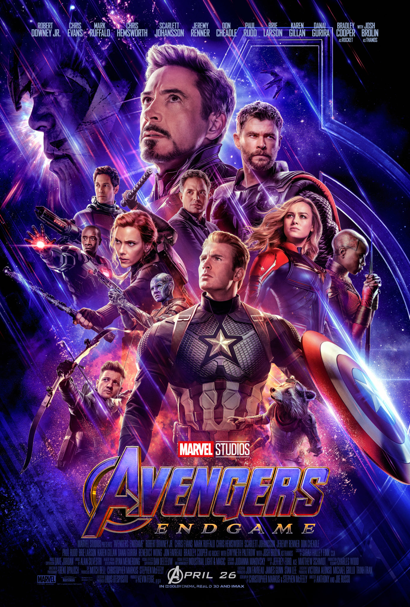  Affiche du film AVENGERS: ENDGAME 