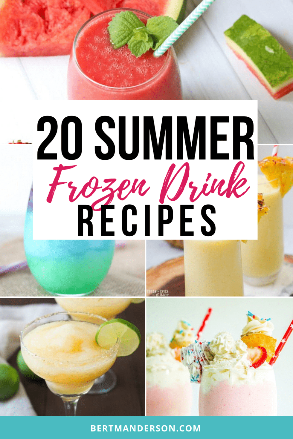 20 Refreshing Summer Frozen Drink Recipes to Try This Summer