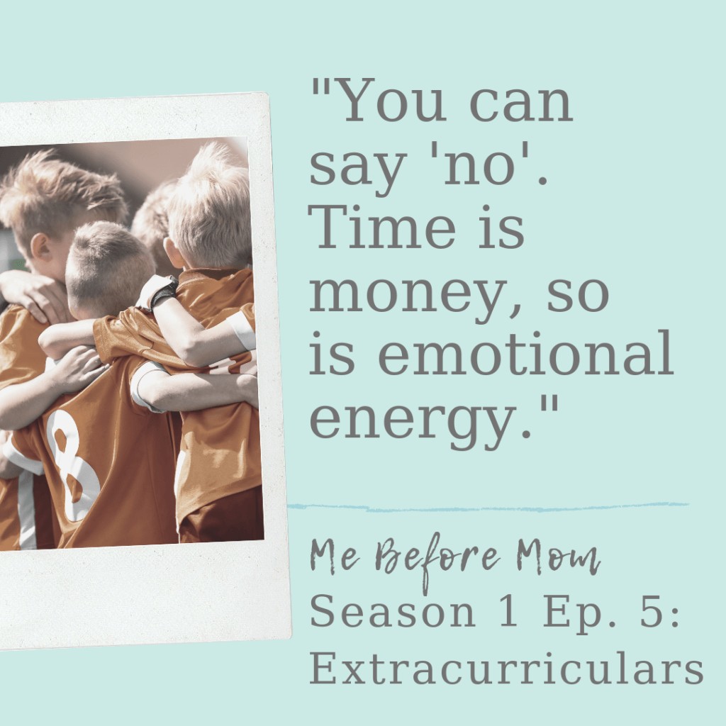 How do you know when your child is doing too much extracurricular activities? You can say 'no'. It doesn't make you a bad mother to protect your child's time and emotional energy. #parenting #sportsmom #dancemom #soccermom