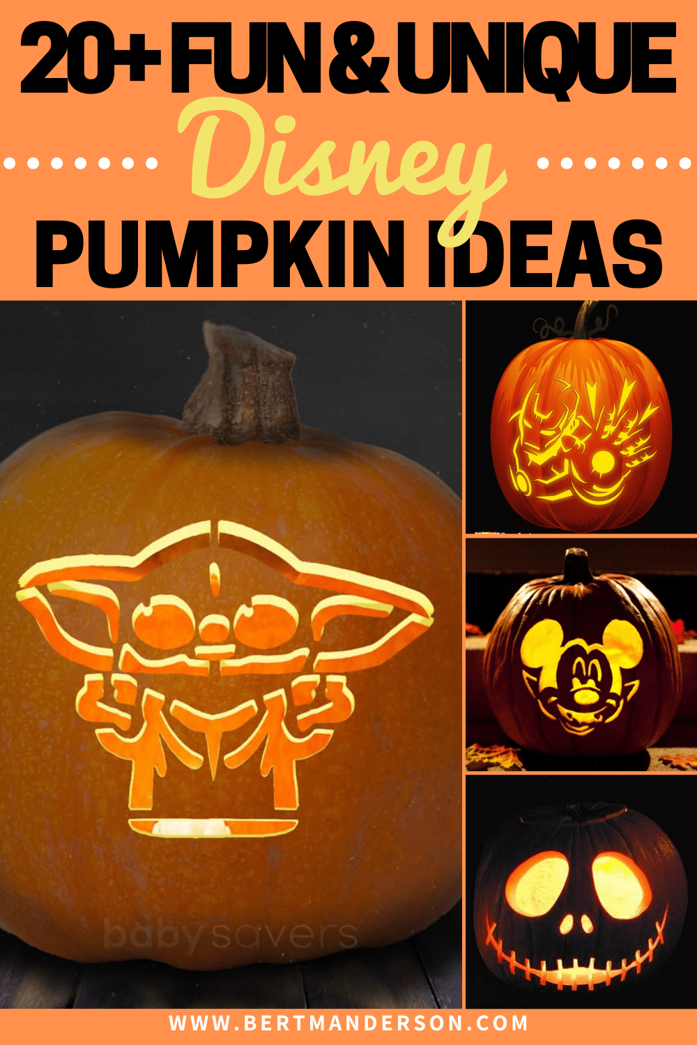 Disney Pumpkin Carving Ideas 2915