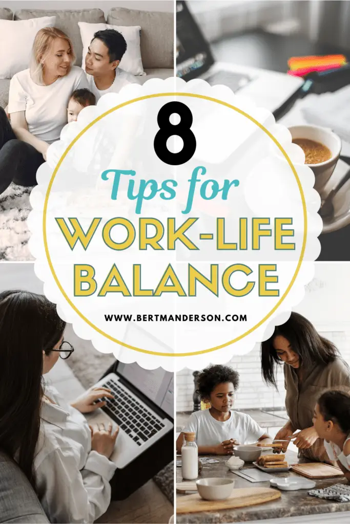 8 Tips for maintaining a positive work life balance while working from home