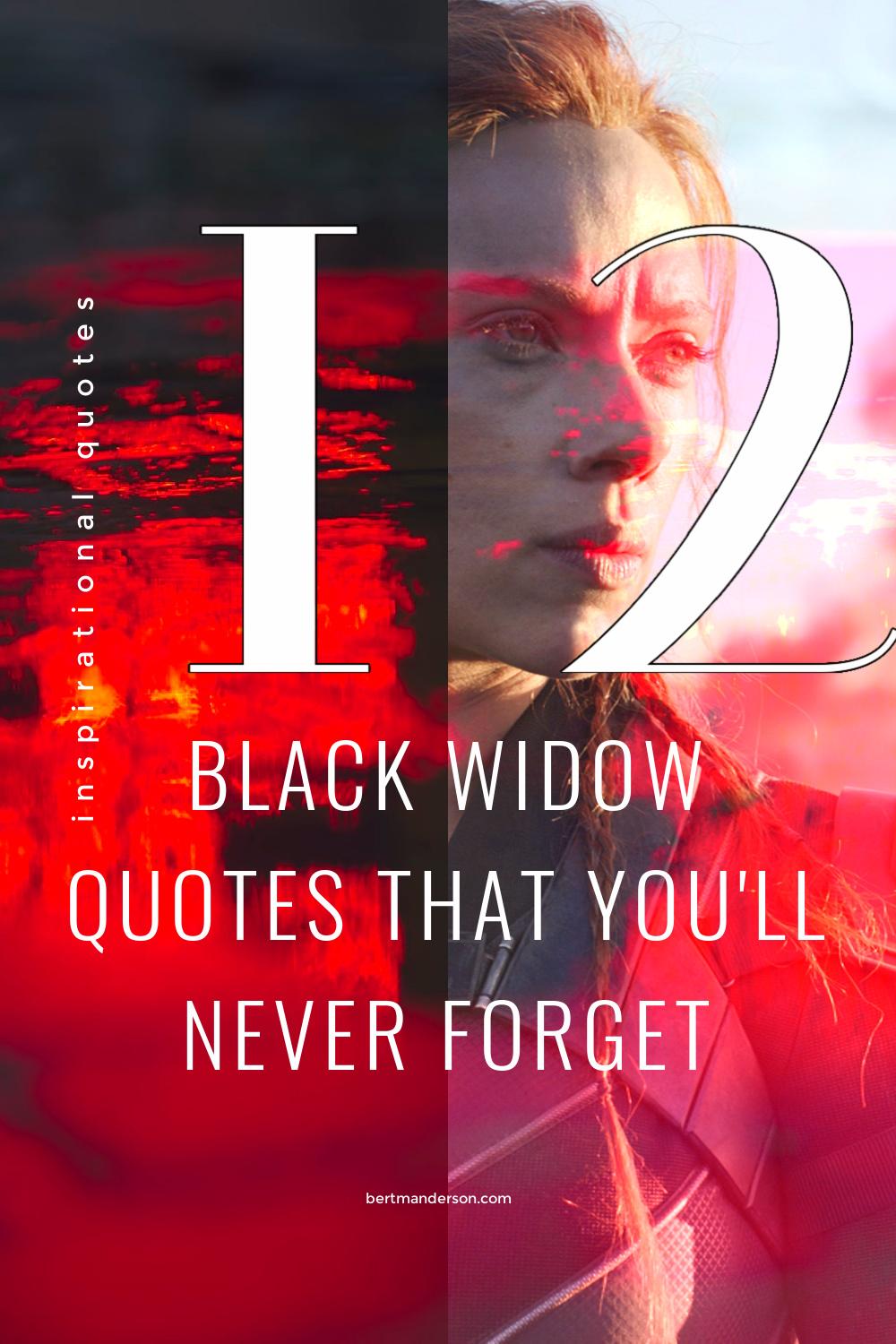 The Best Marvel Black Widow Quotes You'll Never Forget